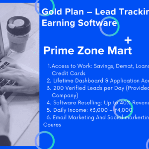 🏅 Gold Plan – Lead Tracking & Earning Software
