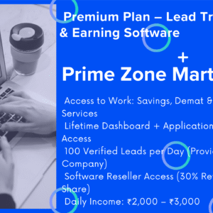 👑 Premium Plan – Lead Tracking & Earning Software